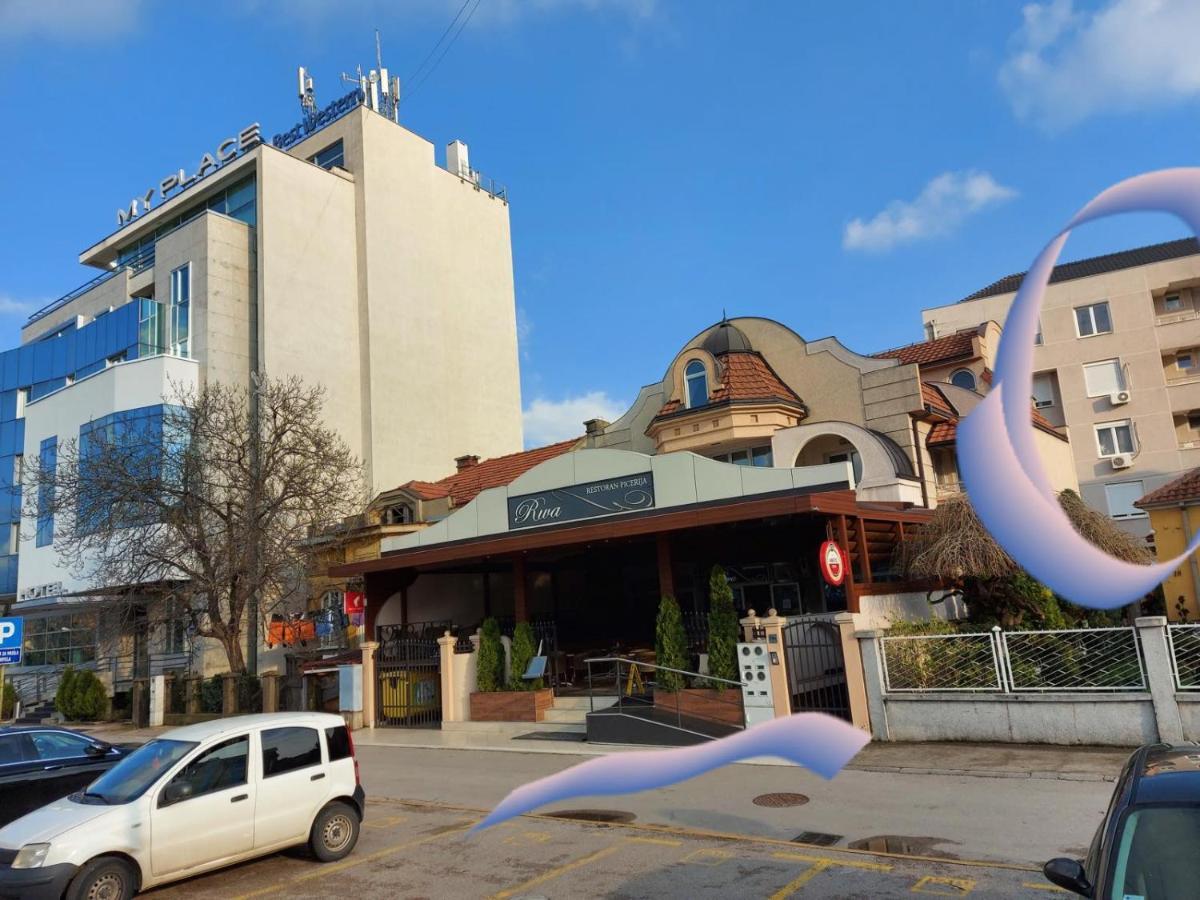 Oki Apartment Nis Bagian luar foto